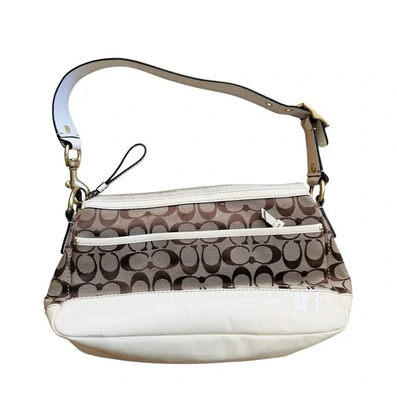 Y2k Coach Tan Black Legacy Turn Lock Bag | TikTok COACH Y2K 